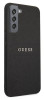 Guess PU Leather Saffiano Case Galaxy S22+, Black