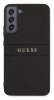 Guess PU Leather Saffiano Case Galaxy S22+, Black