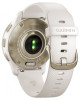Garmin Venu2 Plus Cream Gold/White Band