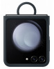 Samsung Silicone Case with Ring Z Flip 5, Indigo