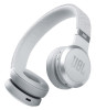 JBL Live 460NC bezdrátová stereo sluchátka, White