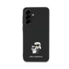 Karl Lagerfeld Saffiano Metal K+Ch Galaxy A36, Black