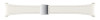 D-Buckle Hybrid Eco-Leather Band Slim, S/M, Cream