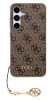 Guess 4G Charms kryt pro Samsung Galaxy S24+ Brown