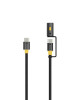Tactical Stinger Cable USB-C/USB-C 1,5m, Black