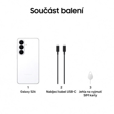 Samsung Galaxy S26 512GB White