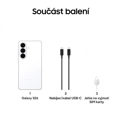 Samsung Galaxy S26 512GB White