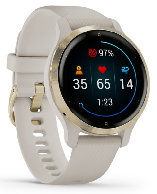 Garmin Venu2S Light Gold/Sand Band