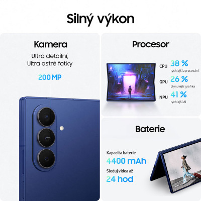 Samsung Galaxy Z Fold7 5G 1TB Blue Shadow
