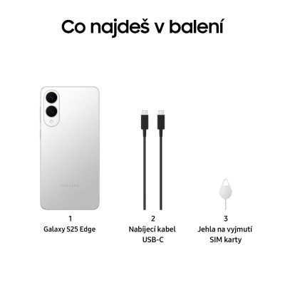 Samsung S937 Galaxy S25 Edge 5G 256GB T.Silv SBS