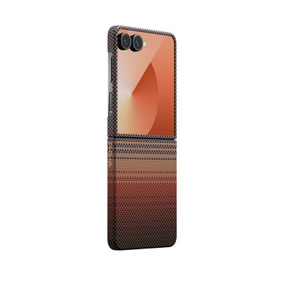 Pitaka Ultra-Slim Case Samsung Gal Z Flip 7 Sunset