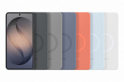 Samsung Silicone Magnet Case Galaxy S26U,LightBlue