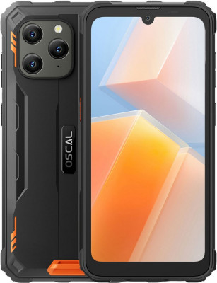 OSCAL S70 PRO 4 + 64 GB Black/Orange