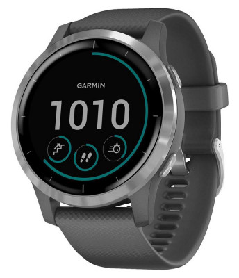 Garmin vívoactive4 Silver/Gray Band
