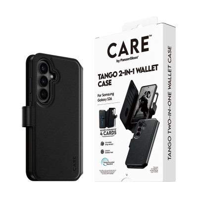 PanzerGlass CARE Galaxy S26 Tango 2v1 Wallet Qi