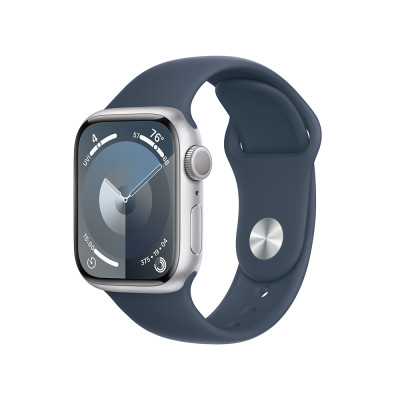 Apple Watch Series 9 45mm Silver, Blue SB, S/M