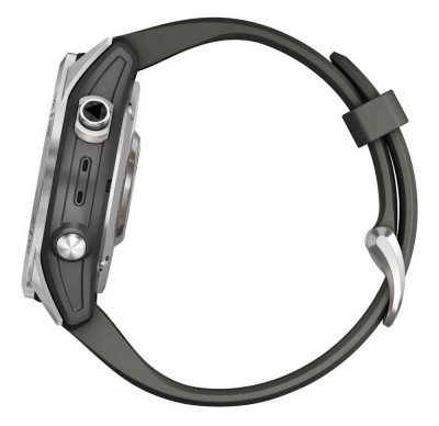 Garmin fenix 7S Glass, Silver/Graphite SB