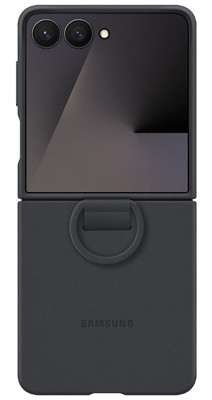 Samsung Ring Case Silicone Galaxy Z Flip7, Black