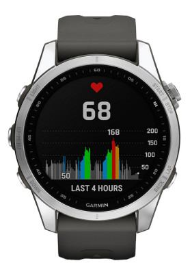 Garmin fenix 7S Glass, Silver/Graphite SB