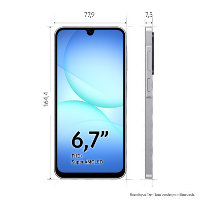 Samsung Galaxy A17 5G 4+128GB Gray