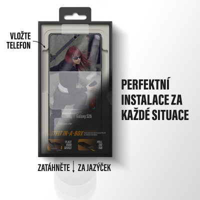 PanzerGlass Privacy Galaxy S26 včetně Fast-in-box