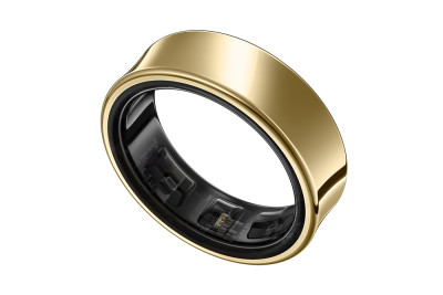 Samsung Galaxy Ring Titanium Gold, Size 9