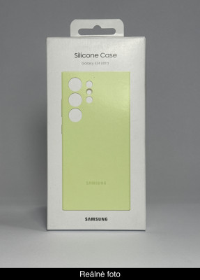 Samsung Silicone Case Galaxy S24 Ultra,Light Green