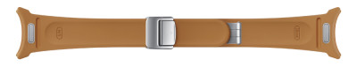 D-Buckle Hybrid Eco-Leather Band Slim, S/M, Camel