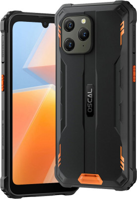 OSCAL S70 PRO 4 + 64 GB Black/Orange