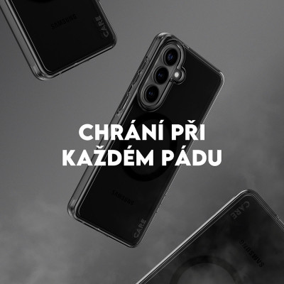 PanzerGlass CARE Galaxy S26 Smokey kouř/černý Qi