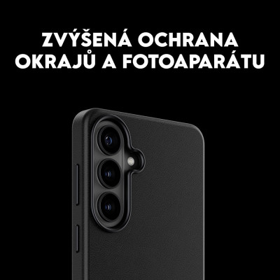 PanzerGlass CARE Galaxy S26 SOLO Qi černá veg kůže