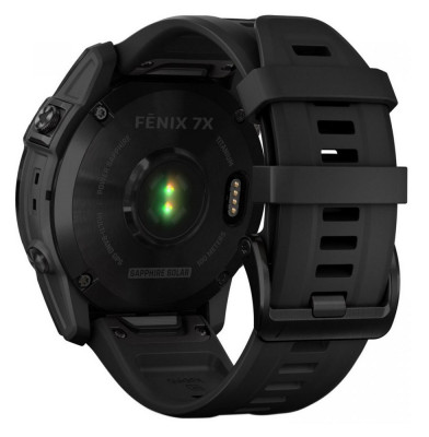 Garmin fenix 7X Sapphire Solar,Titan Black/Bla