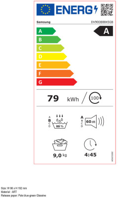 Sušička prádla Samsung DV90DB8845GBU4