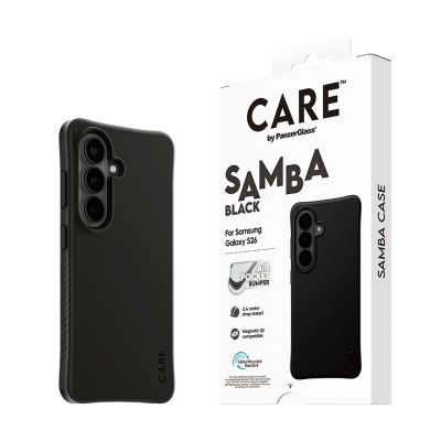 PanzerGlass CARE Galaxy S26 Samba černý/bílý Qi