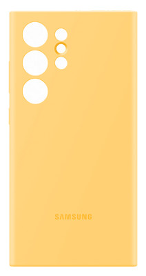 Samsung Silicone Case Galaxy S24 Ultra, Yellow