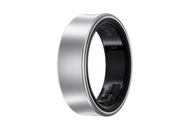 Samsung Galaxy Ring Titanium Silver, Size 9