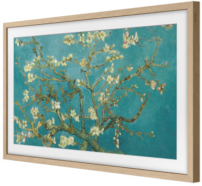 Rámeček pro Frame 2023-2025 85" - týková, rovný