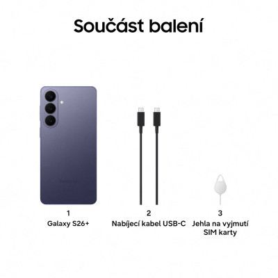Samsung Galaxy S26+ 256GB Cobalt Violet