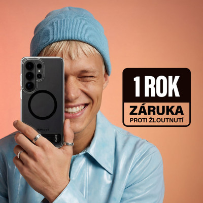 PanzerGlass CARE Galaxy S26+ čirý/černý Kicksta Qi