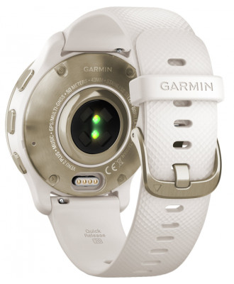 Garmin Venu2 Plus Cream Gold/White Band