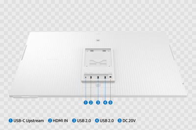 32" Samsung Smart Monitor M8 (M80D) Bílá