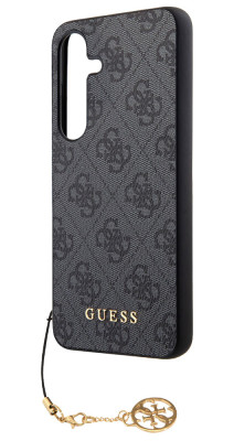 Guess 4G Charms kryt pro Samsung Galaxy S24, Grey