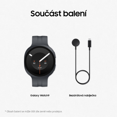 Samsung Galaxy Watch9 (44mm,BT) Graphite