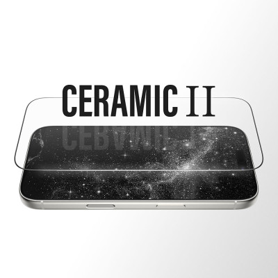 PanzerGlass Ceramic II iPhone 17 Pro Fast-in-Box