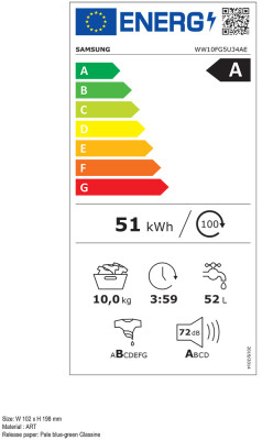Pračka Samsung WW10FG5U34AELE