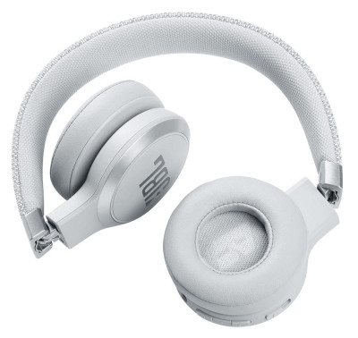 JBL Live 460NC bezdrátová stereo sluchátka, White