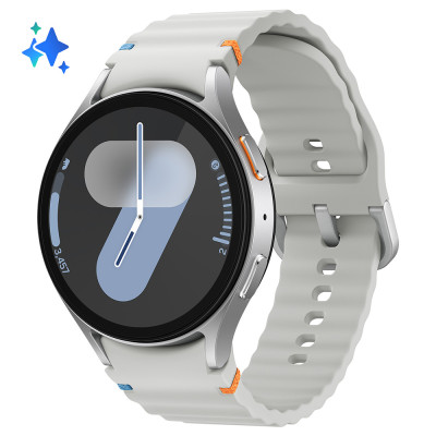 Samsung L315 Galaxy Watch 7 (44mm,LTE) Silver (ES)