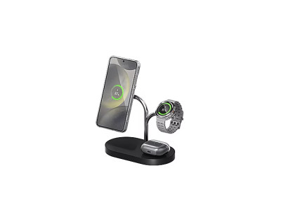 Samsung GP-PWU024 Wireless Charger (3-in-1), Black