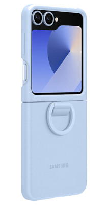 Samsung Silicone Case Z Flip6/Flip7 FE, Blue