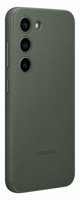Samsung Leather Case Galaxy S23, Green